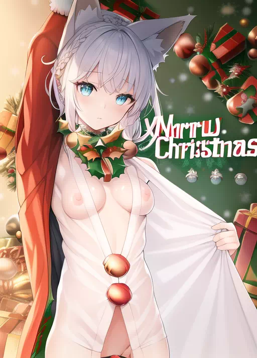 白上フブキ　クリスマス