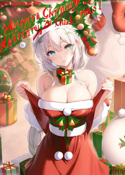 白上フブキ　クリスマス