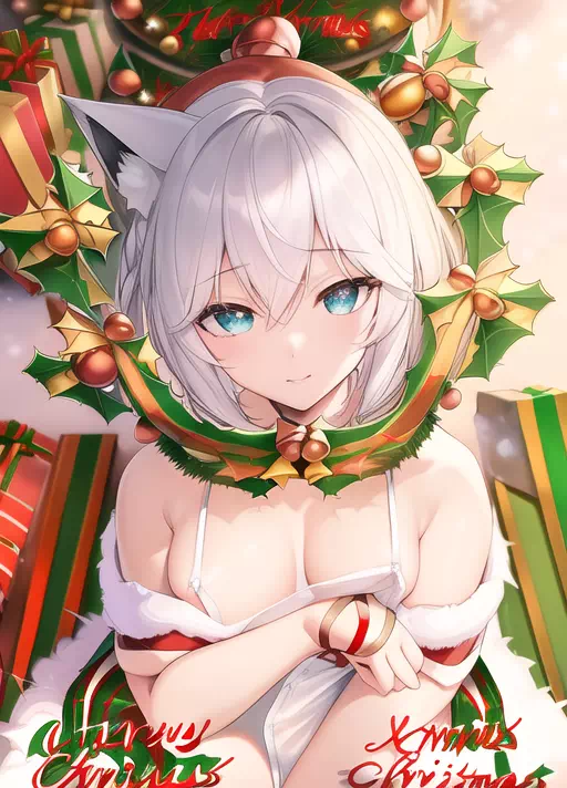 白上フブキ　クリスマス