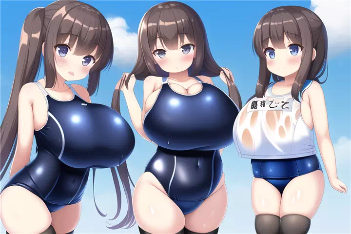 スク水ロリ爆乳⑥