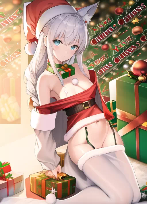 白上フブキ　クリスマス