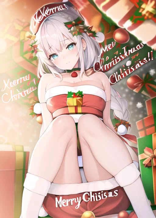 白上フブキ　クリスマス