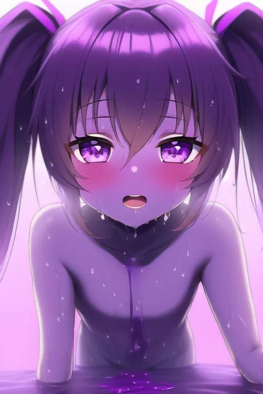 【NovelAI】#15 Purple Girl