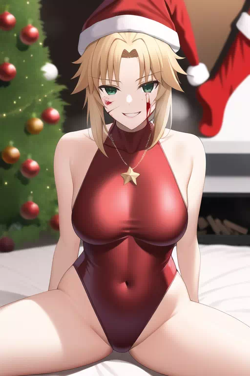 クリスマスモードレッド