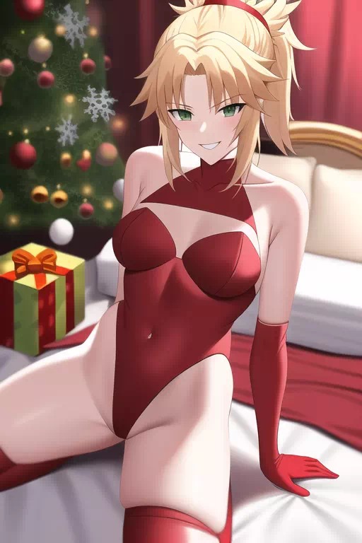 クリスマスモードレッド