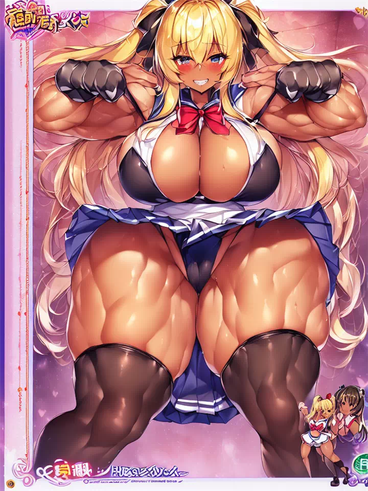 爆乳筋肉ギャル