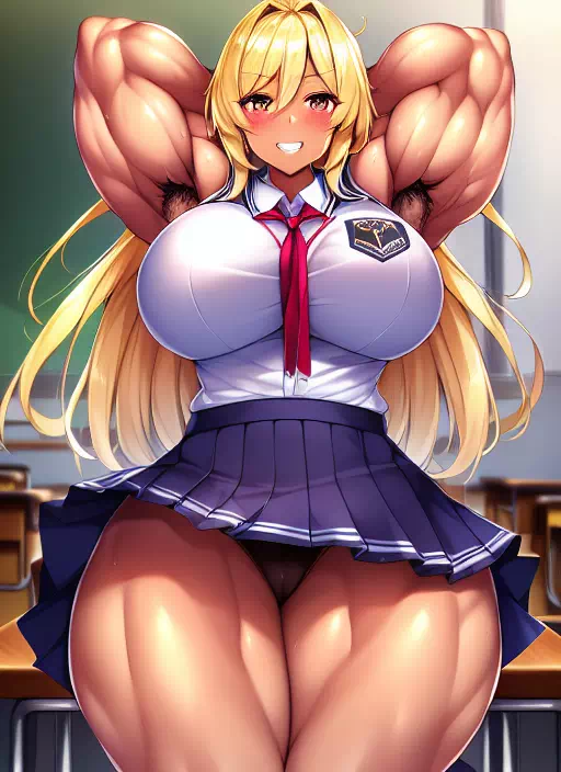 爆乳筋肉ギャル