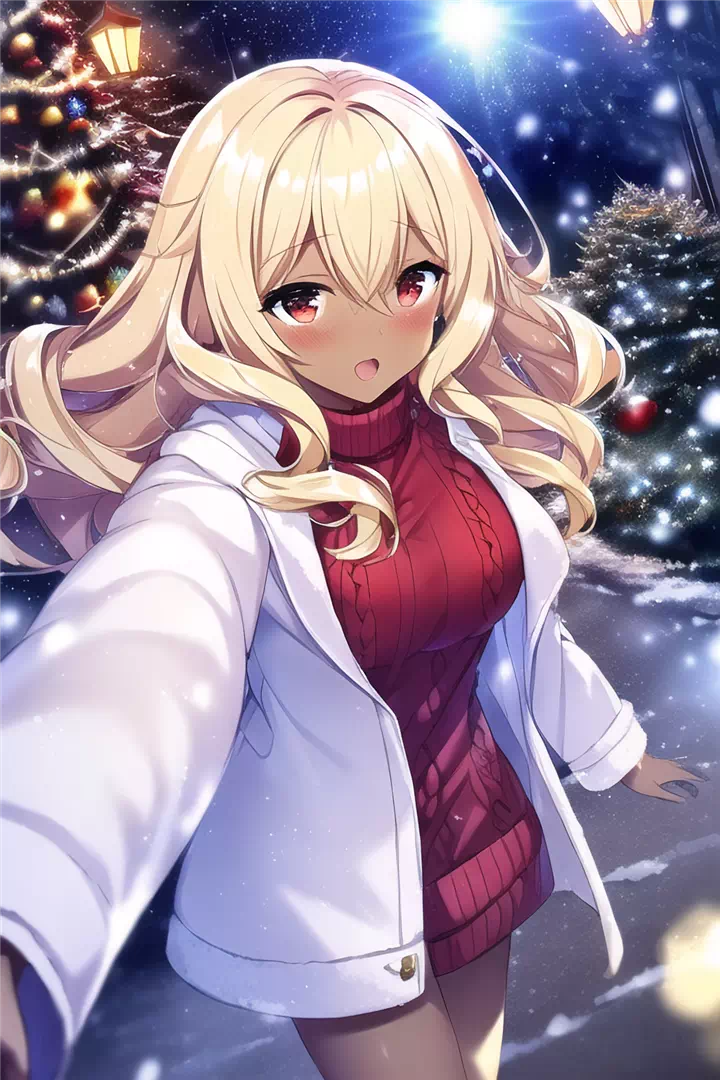 看板娘ちゃんとクリスマス