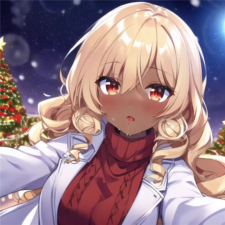 看板娘ちゃんとクリスマス