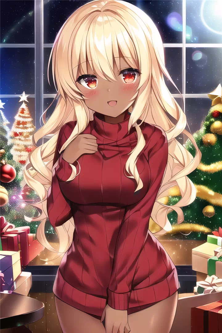 看板娘ちゃんとクリスマス