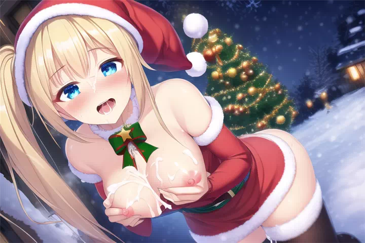 ホワイトクリスマス　メイドの子