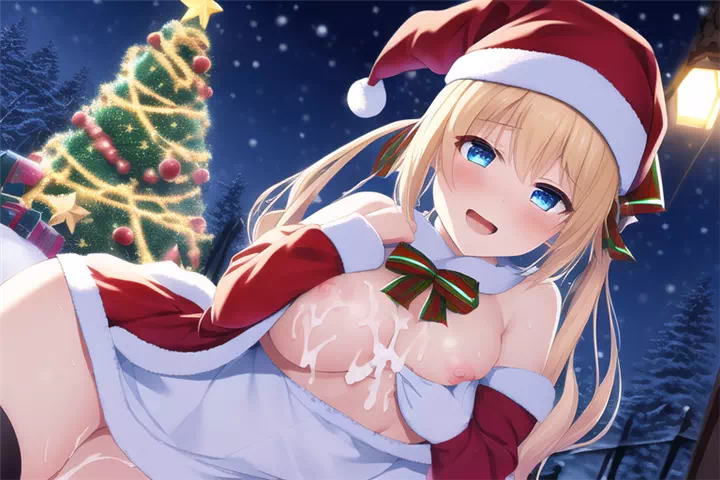 ホワイトクリスマス　メイドの子