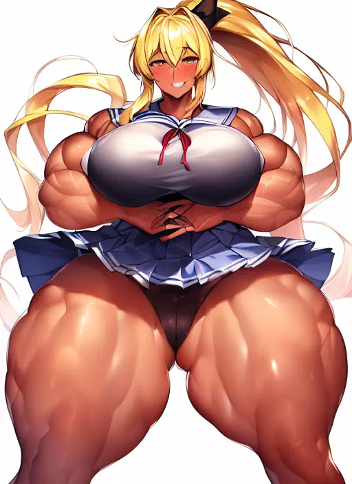 爆乳筋肉ギャル