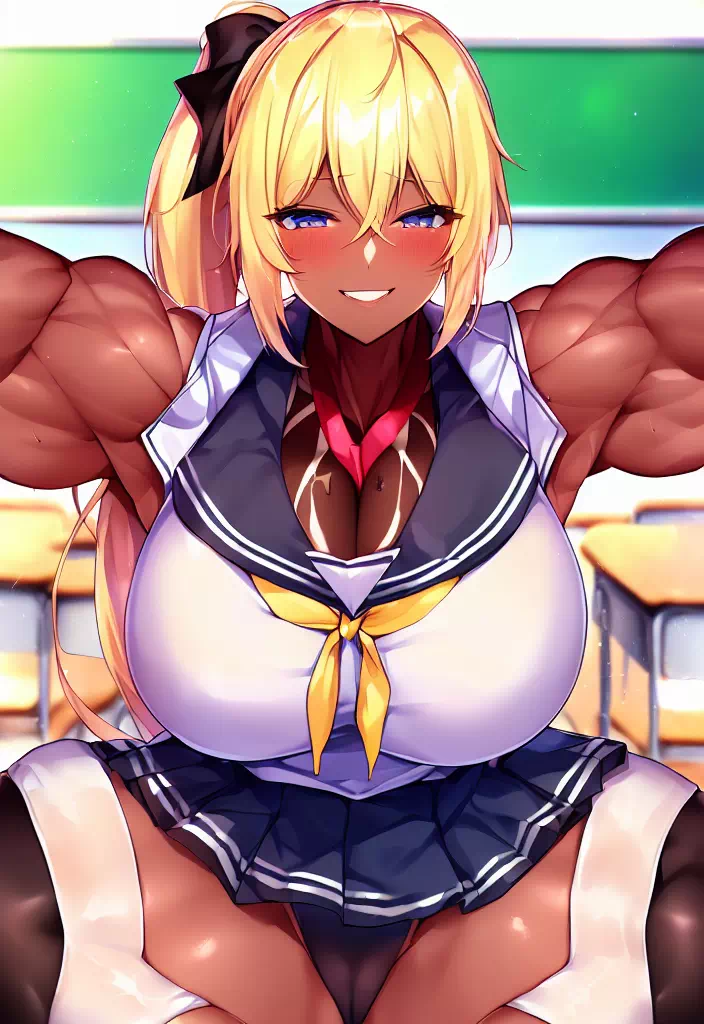 爆乳筋肉ギャル