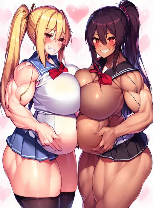 乳合わせボテ合わせ