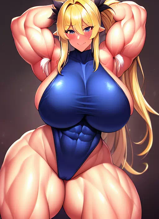 爆乳筋肉ギャル