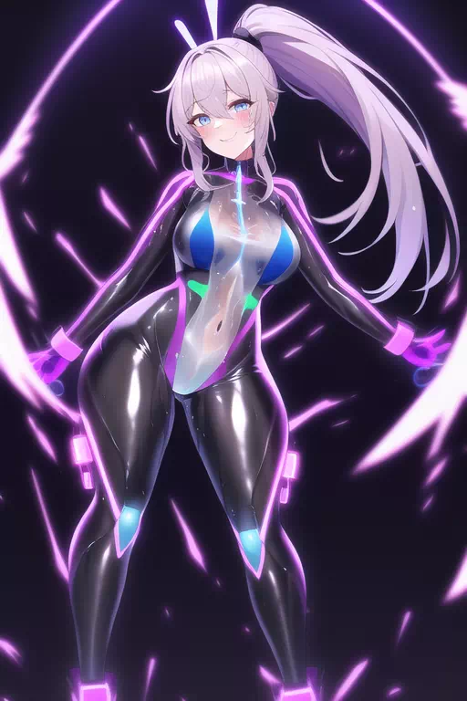 【NovelAI】Ecstasy pilot suit girl