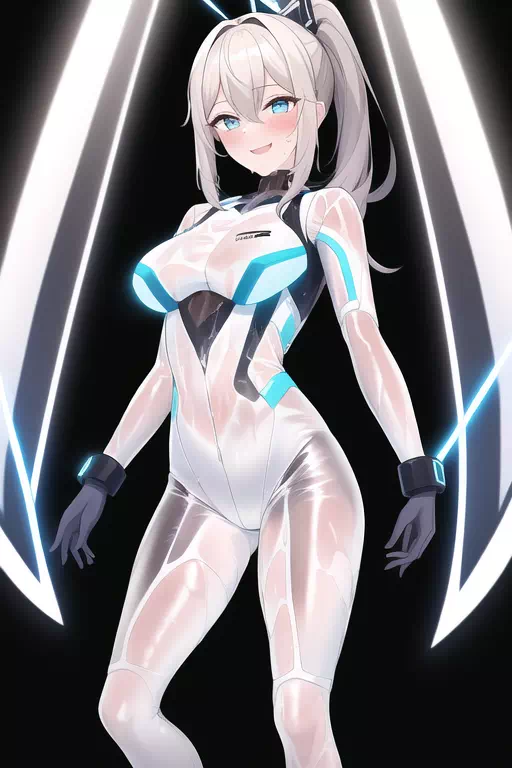 【NovelAI】Ecstasy pilot suit girl