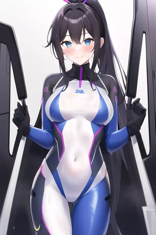 【NovelAI】Ecstasy pilot suit girl