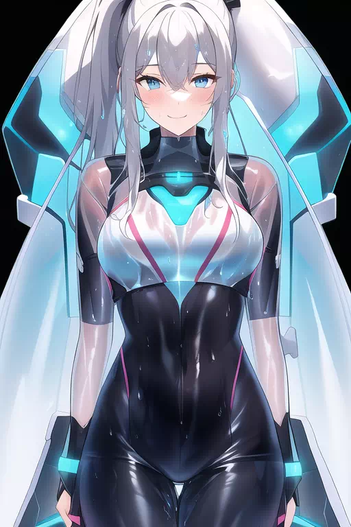 【NovelAI】Ecstasy pilot suit girl