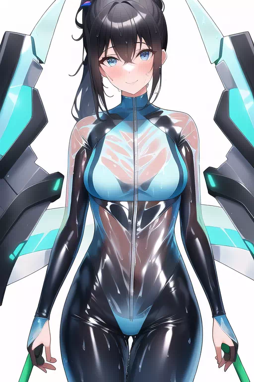 【NovelAI】Ecstasy pilot suit girl