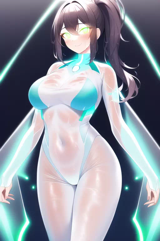 【NovelAI】Ecstasy pilot suit girl