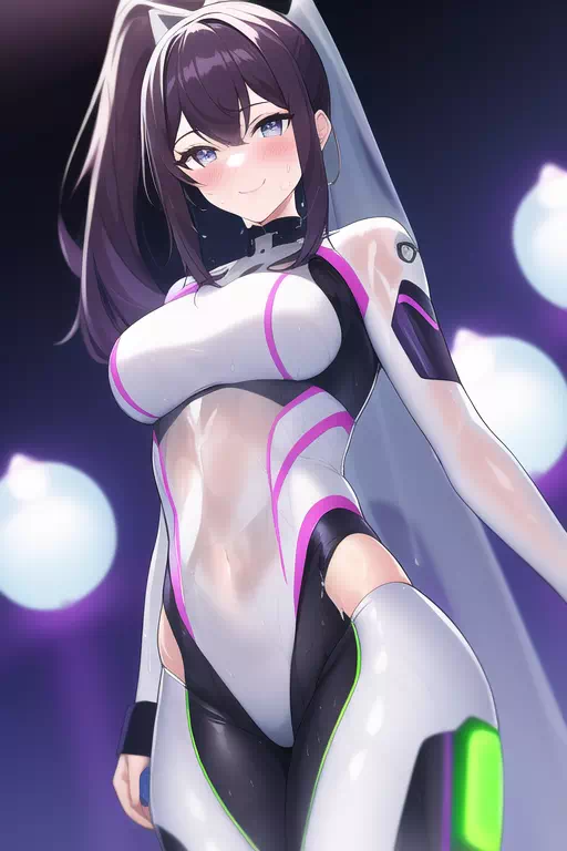 【NovelAI】Ecstasy pilot suit girl