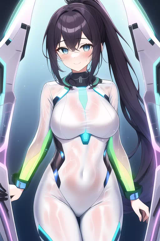 【NovelAI】Ecstasy pilot suit girl