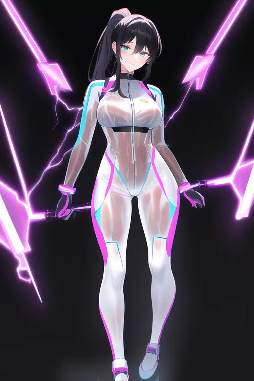 【NovelAI】Ecstasy pilot suit girl