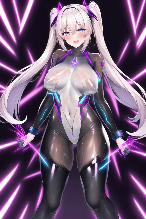 【NovelAI】Ecstasy pilot suit girl