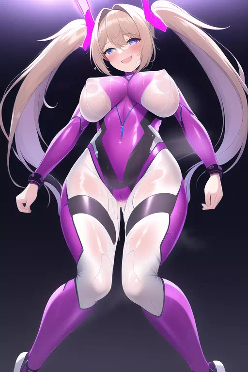 【NovelAI】Ecstasy pilot suit girl