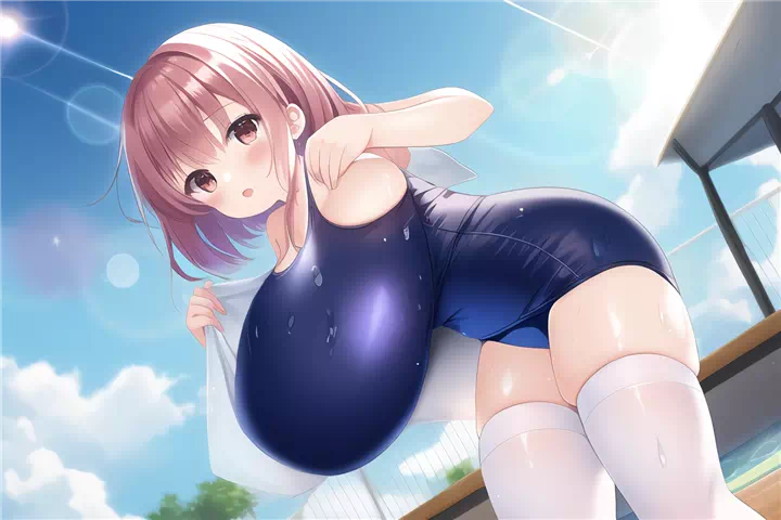 スク水ロリ爆乳⑪