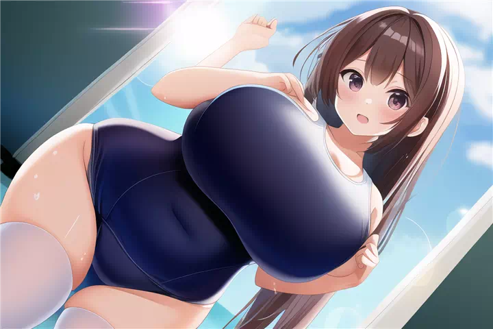 スク水ロリ爆乳⑪