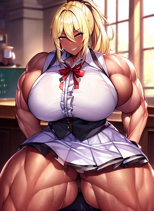 爆乳筋肉ギャル