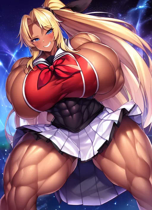 爆乳筋肉ギャル