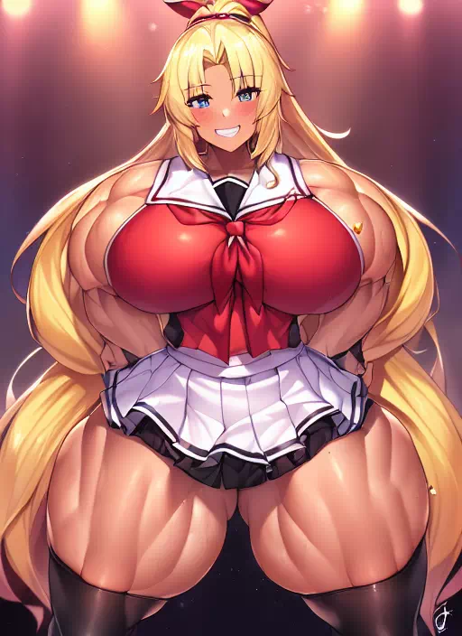 爆乳筋肉ギャル