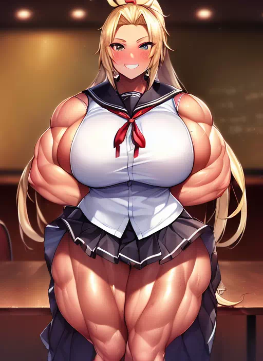 爆乳筋肉ギャル