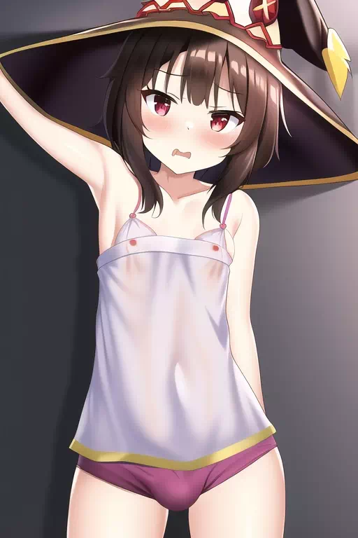 Femboy Megumin Gets Thick