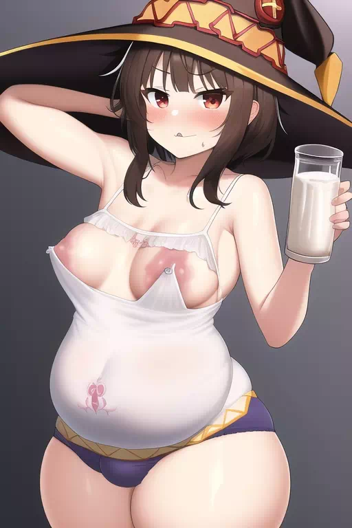 Femboy Megumin Gets Thick