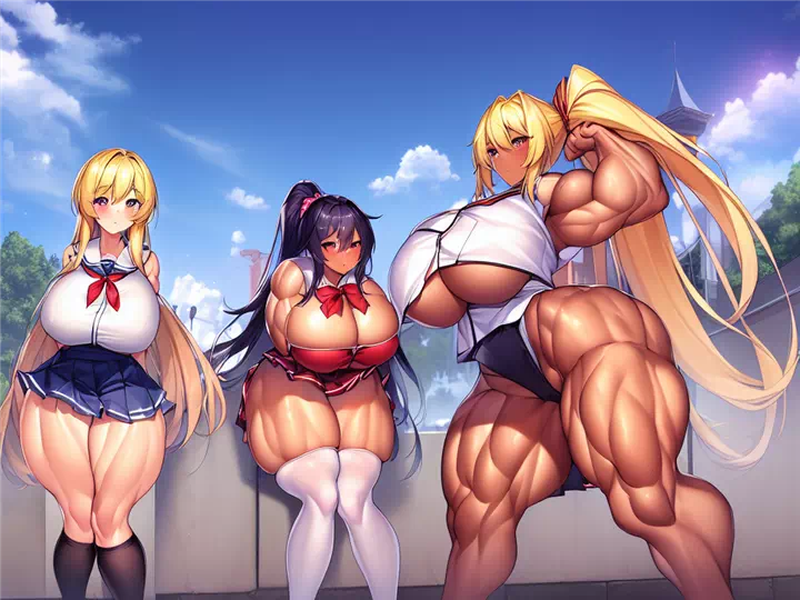 爆乳筋肉ギャル