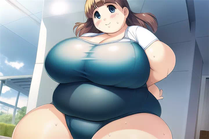 novelAI fat girl ssbbw4