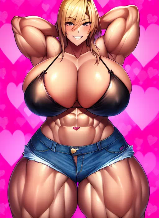 爆乳筋肉ギャル