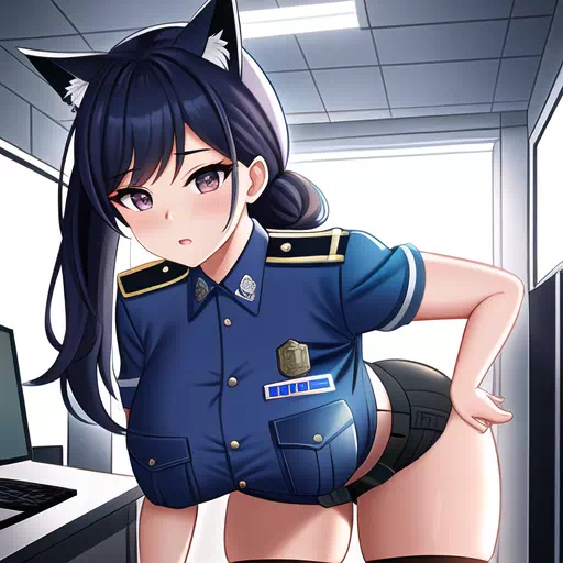 police cat girls