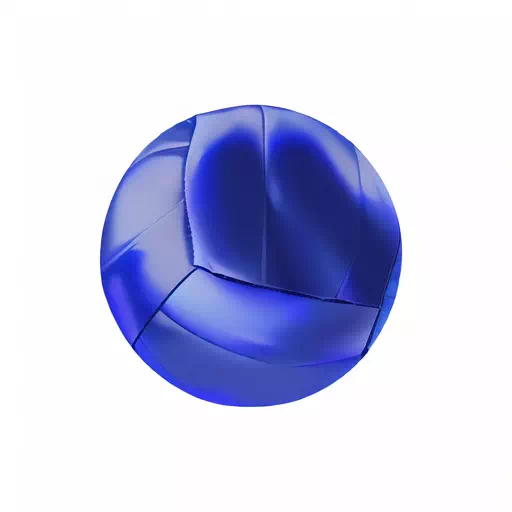 AI球体化 バレーボール型の丸まった人体カプセル⑥