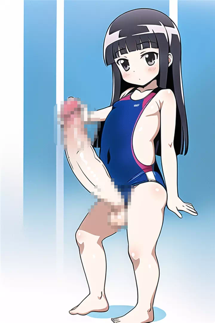 再　ふたロリ水着　男の娘??