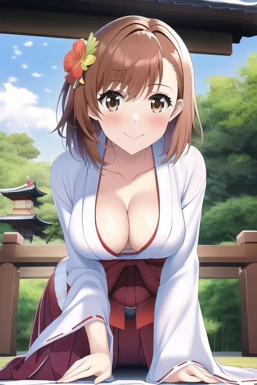 御坂美琴　巫女