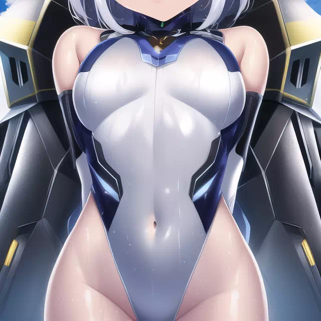 【NovelAI】Mecha leotard girl