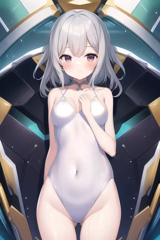 【NovelAI】Mecha leotard girl