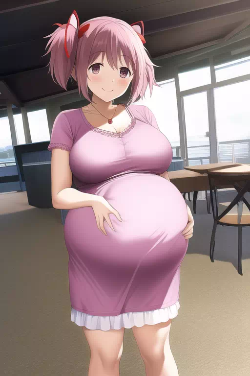 【NovelAI】Pregnancy magical girl