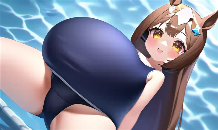 何処かで見たようなキャラのスク水爆乳詰め合わせ⑤